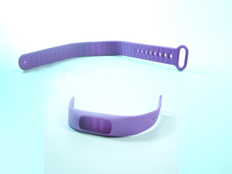 Silicone watchband